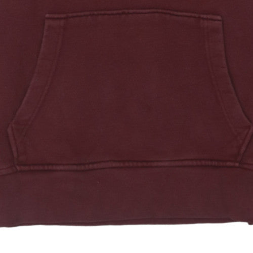 Levi's Men's Red Pullover Hoodie M Logo Graphic Fleece Sweatshirt