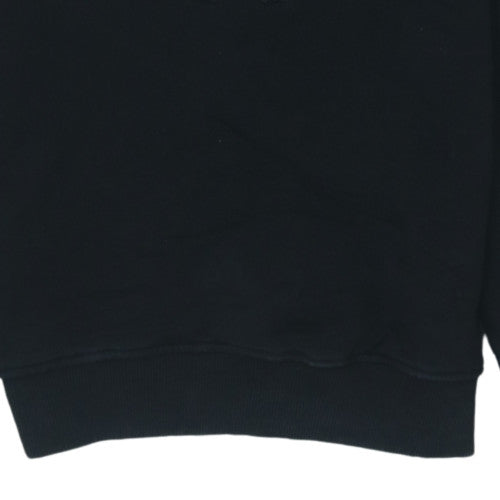 Kenzo Men's Black XL Embroidered Tiger Crew Neck Sweatshirt
