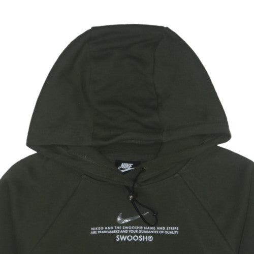 Nike Womens Green XS Pullover Hoodie with Front Pocket