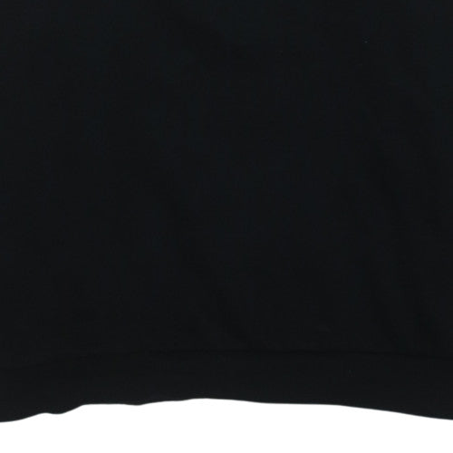 Puma Men's Black 2XL Crew Neck Logo Pullover Sweatshirt