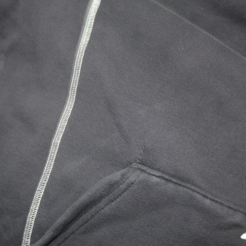 Adidas Women Black Pullover Hoodie L Cotton Blend Hooded Sweatshirt