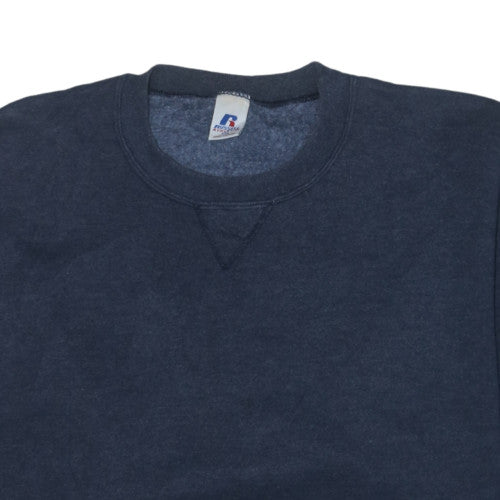 Russell Athletic Men's Blue 2XL Pullover Fleece Sweatshirt