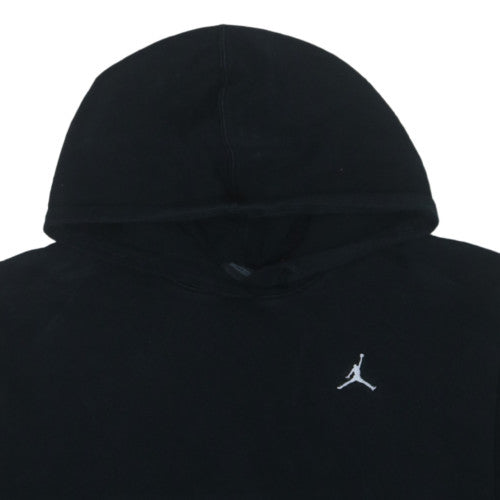 Jordan Women Black Loose Fit Pullover Hoodie Size M