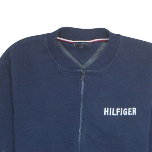 Tommy Hilfiger Men's Blue Full Zip Sweatshirt L Regular Fit