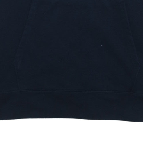 Champion Men’s Black Pullover Hoodie L Embroidered Logo Fleece