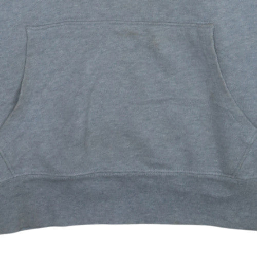 Levi's Mens Grey Medium Pullover Hoodie Sweatshirt Logo Cotton