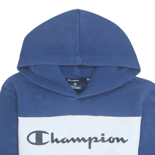 Champion Men’s Multicoloured Pullover Hoodie Small Logo Fleece Sweatshirt