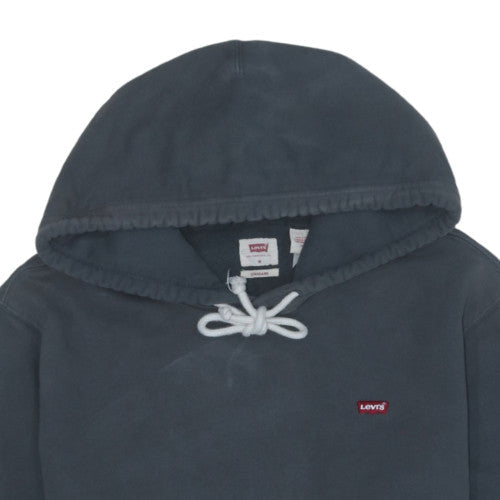 Levi's Men's Blue Pullover Hoodie M Standard Fit Fleece