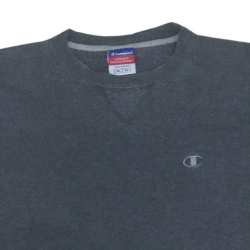 Champion Men's Grey XL Pullover Sweatshirt Crew Neck Fleece