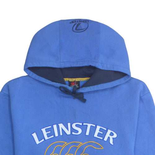 Canterbury Men's Blue Leinster Rugby Pullover Hoodie Size L
