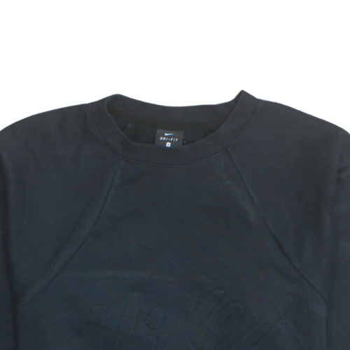 Nike Women's Black Dri-FIT Crew Neck Pullover Sweatshirt Size S