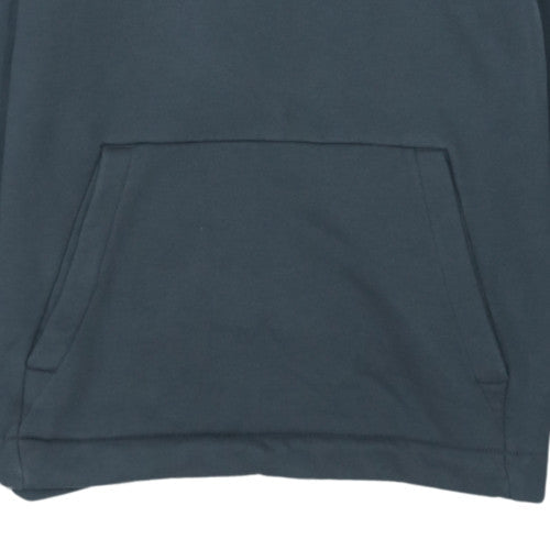 Nike Men's Grey 1/2 Zip Fleece Hoodie S Regular Fit Sportswear