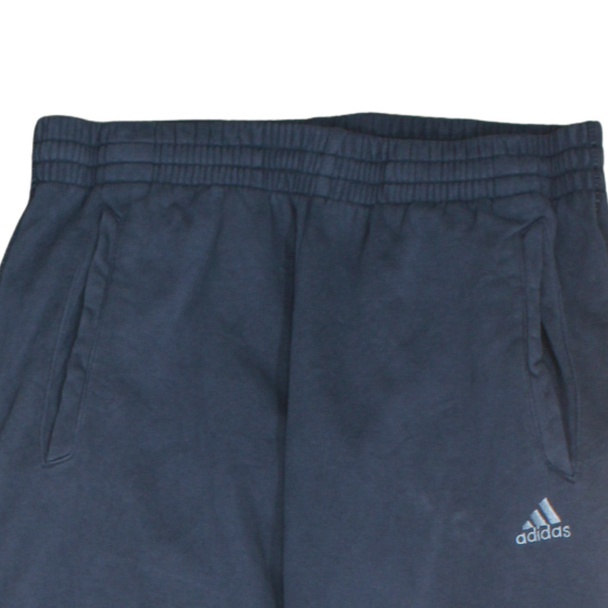Adidas Boys Blue Jogger Style Sweatpants 15-16 Years Fleece Essentials