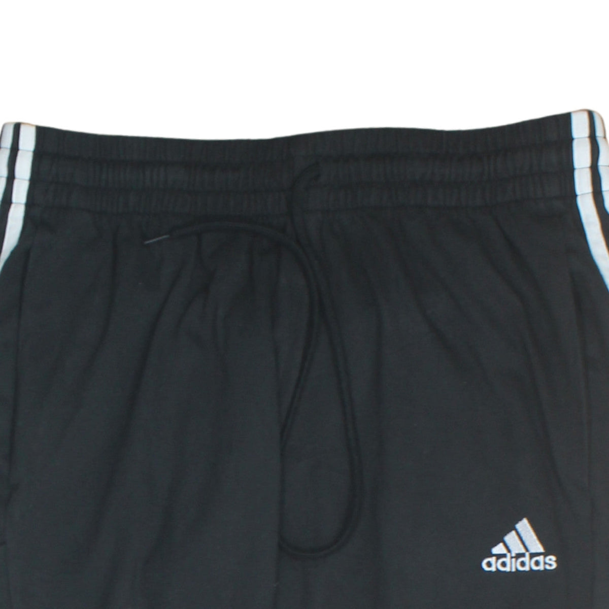 Adidas Men's Black L Jogger Trousers with Stripes