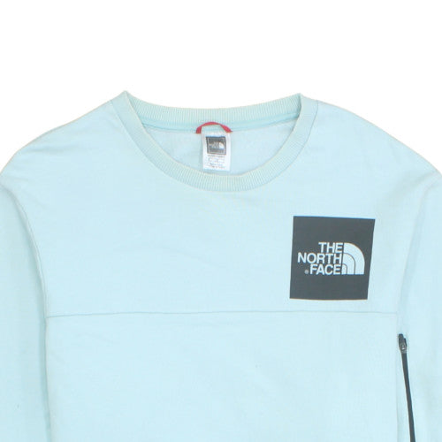 The North Face Men’s Blue Crew Neck Pullover Sweatshirt Size L