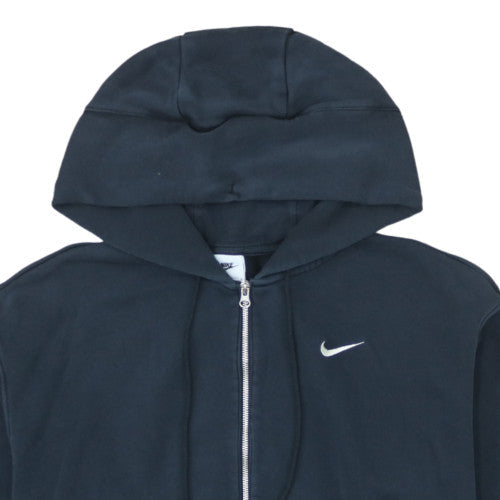 Nike Men’s Black Full Zip Hoodie M Fleece Sportswear Sweatshirt