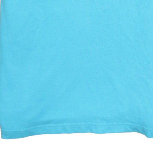 Chaps Men's Blue 2XL Regular Fit Cotton Polo Shirt