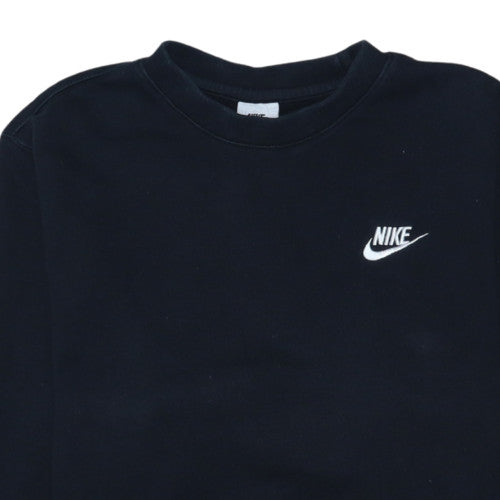 Nike Men's Black XS Crew Neck Pullover Fleece Sweatshirt