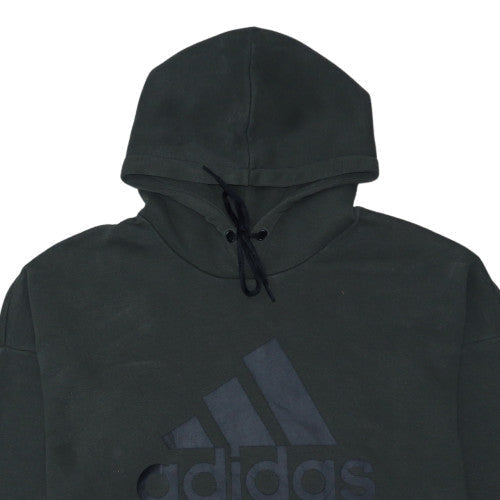 Adidas Womens Black XL Pullover Hoodie Sweatshirt with Logo