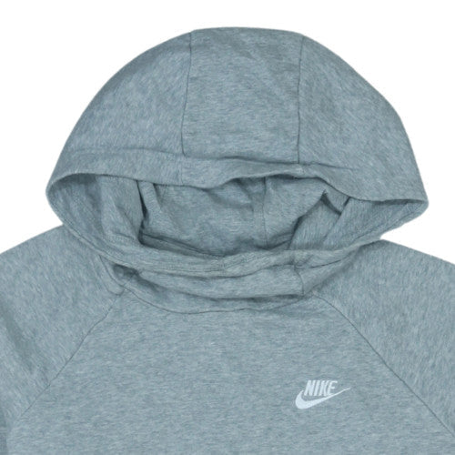 Nike Men’s Grey Pullover Hoodie M Regular Fit Fleece Sports Casual
