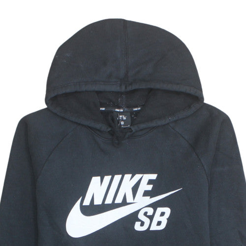 Nike SB Men's Black Pullover Hoodie M Regular Fit Skateboarding Fleece