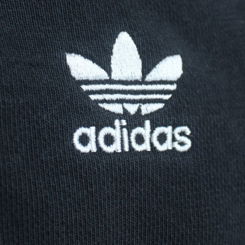 Adidas Mens Black Pullover Hoodie L Regular Fit Sports Style