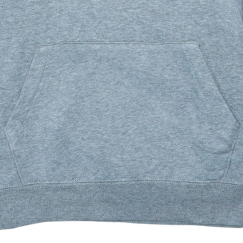 Nike Boys Grey XS Pullover Hoodie - Cotton Blend Comfortable Sportswear