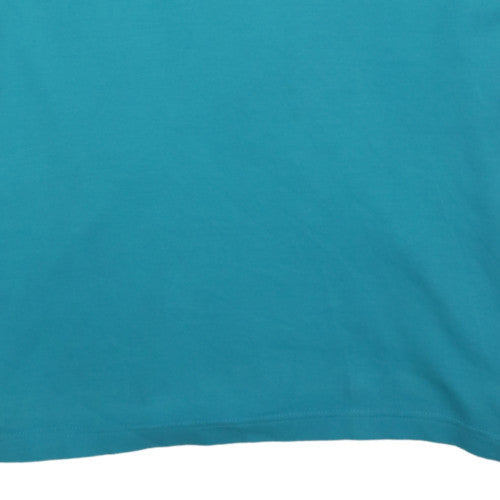 Chaps Men Blue 2XL Cotton Polo Shirt Classic Regular Fit