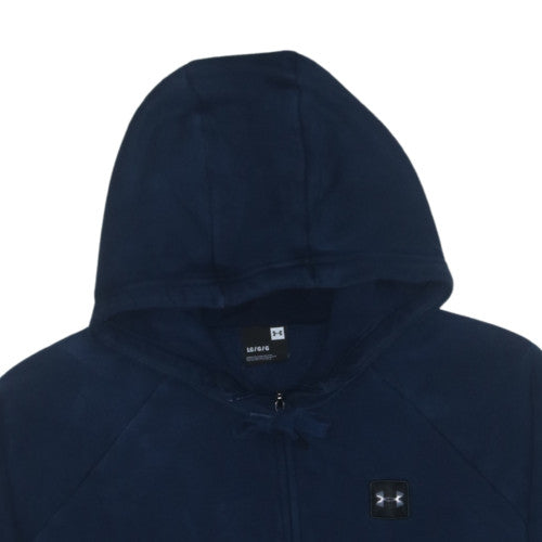 Under Armour Men’s Blue Full Zip Hoodie Size L Fleece Sweatshirt