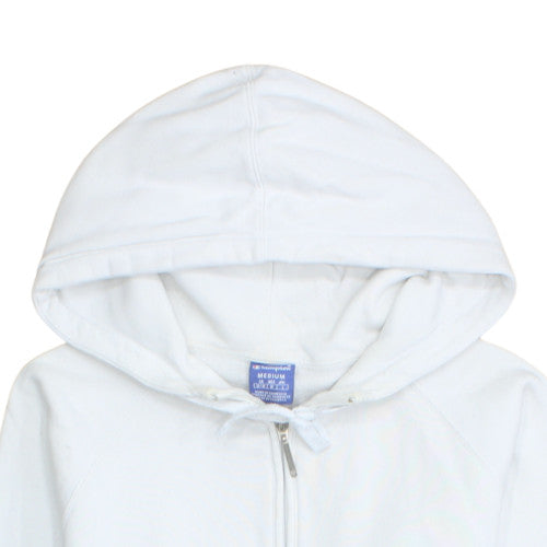 Champion Men's White Pullover Hoodie Medium Logo Sportswear