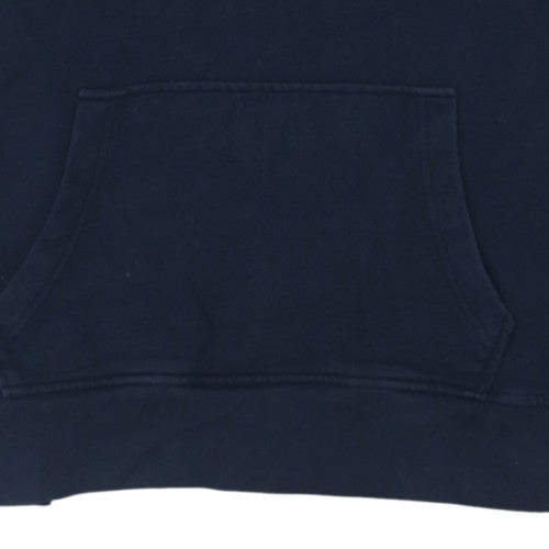 Levi's Men's Navy & Burgundy Pullover Hoodie Size L Cotton Blend Graphic
