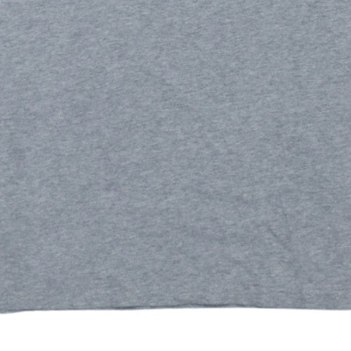 Champion Men's Grey Crew Neck Graphic T-Shirt Size M