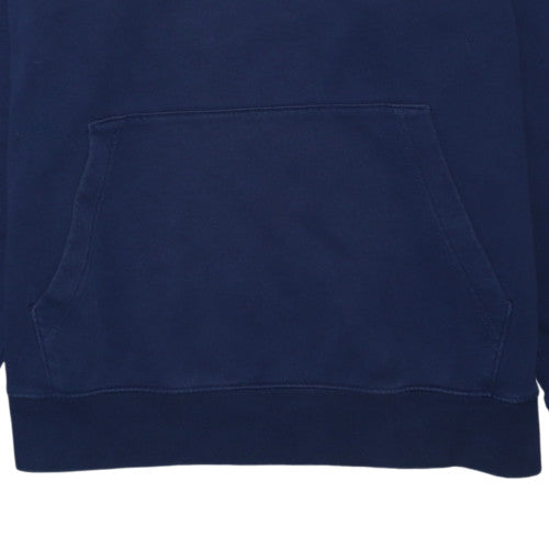 Nike Men's Blue Pullover Hoodie L Fleece Sportswear Sweatshirt