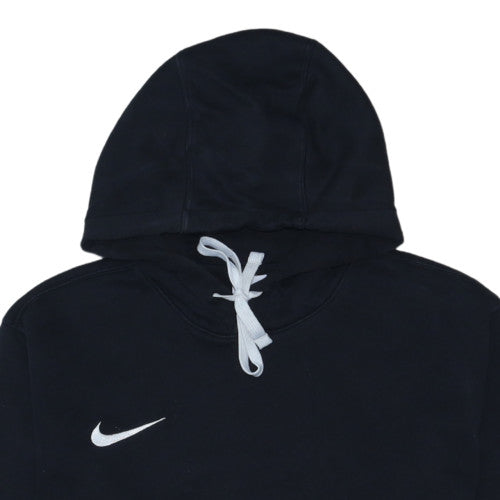 Nike Men's Black Pullover Hoodie M Regular Fit Fleece Sweatshirt
