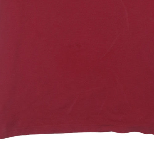 Nautica Men's Red 2XL Classic Cotton Polo Shirt Short Sleeve