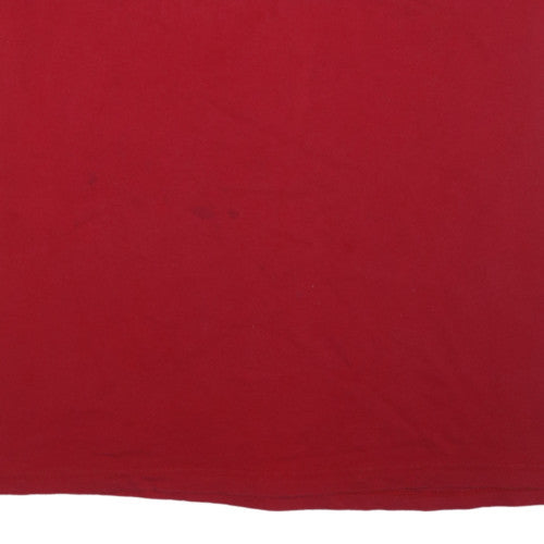 Fila Men's Red XL Graphic TOMMY T-Shirt Crew Neck Cotton USA Made