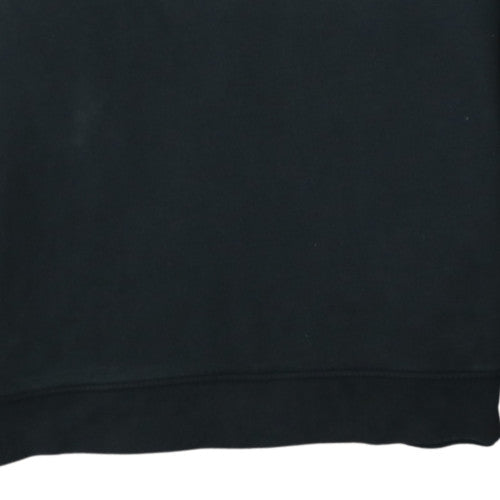 Lacoste Men’s Black Crew Neck Sweatshirt Size L Regular Fit