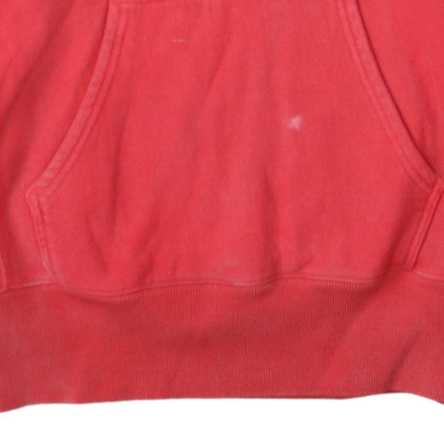 Champion Men's Red Reverse Weave Pullover Hoodie Size S
