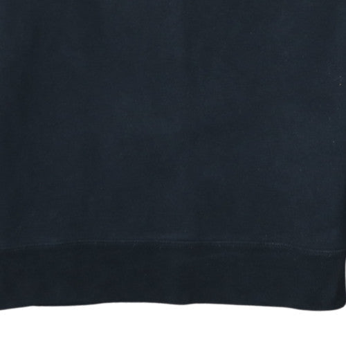 Hollister Men’s Black Logo Pullover Sweatshirt Medium