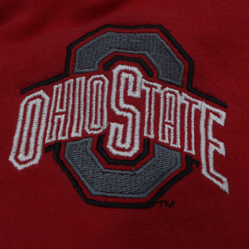 Champion Men's Red Ohio State Crew Neck Sweatshirt Size L