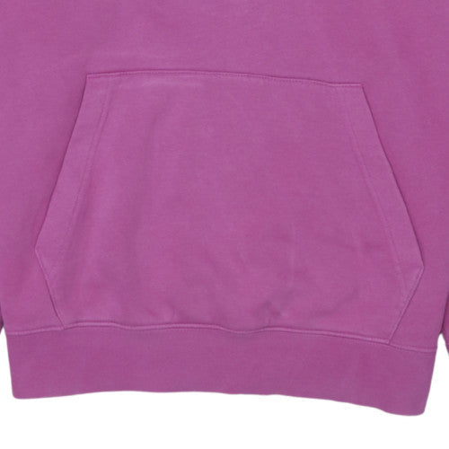 Nike Women's Pink Pullover Hoodie Medium Cotton Blend