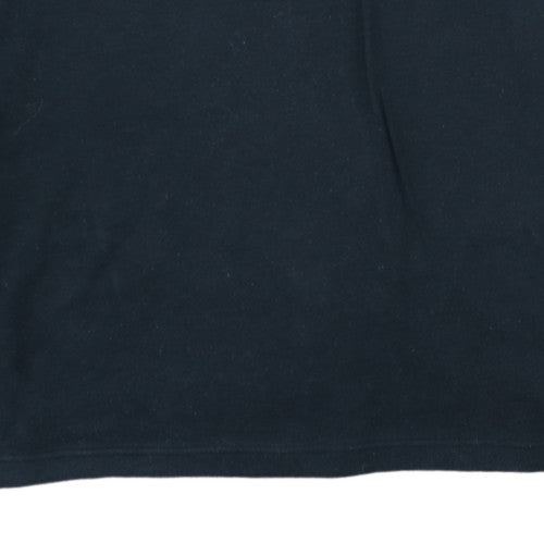 Levi's Men's Black Crew Neck Cotton Pullover Sweatshirt L