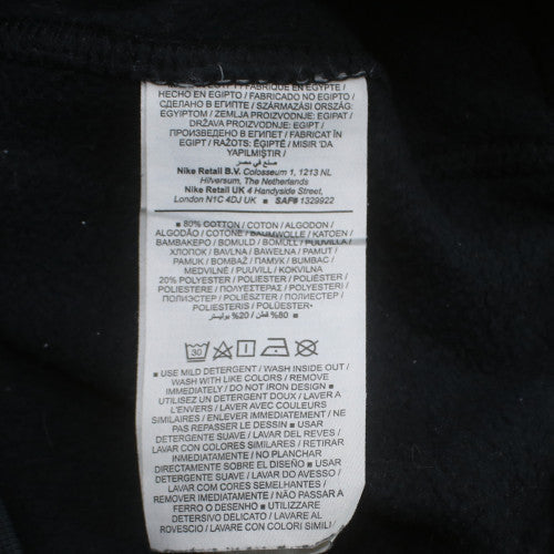 Nike Men's Black Small Pullover Crew Neck Fleece Sweatshirt