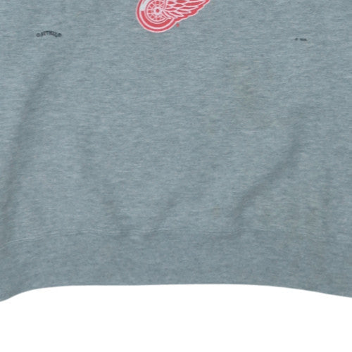 Lee Sport Women’s Grey Detroit Red Wings Pullover Sweatshirt XXL