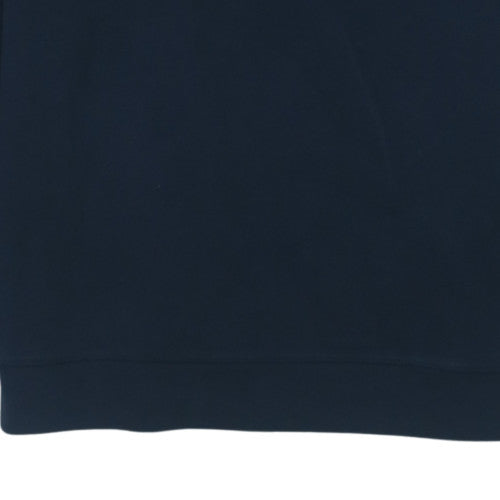 Hugo Boss Men's Blue XL Logo Pullover Sweatshirt
