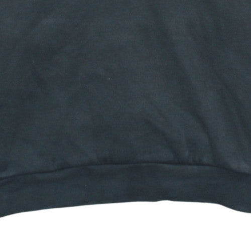 Adidas Men's Black Half Zip Hoodie Medium Regular Fit Sportswear