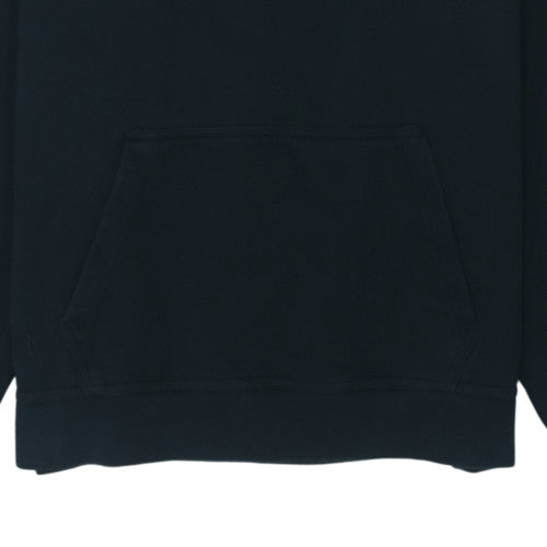 Nike Women's Black Pullover Hoodie Size L Fleece Lined Sweatshirt