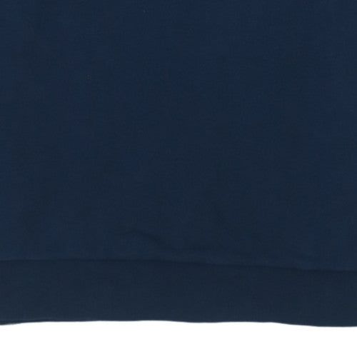 Adidas Men's Blue Crew Neck Pullover Sweatshirt Size M