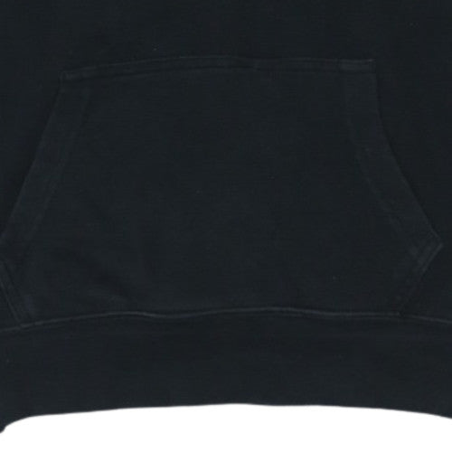 The North Face Womens Black Pullover Hoodie Size S Cotton Blend