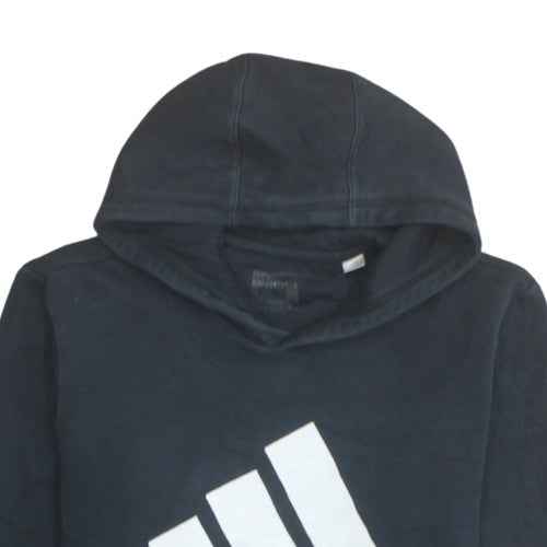 Adidas Men's Black Pullover Hoodie S Sport Essentials